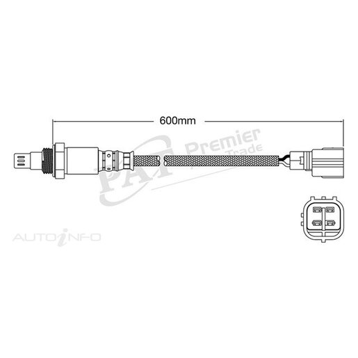 PAT Premium Oxygen/Lambda Sensor Pre-Catalytic Converter/Manifold - EGO-517