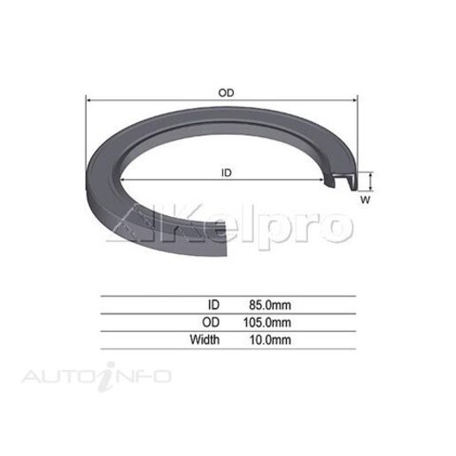 Kelpro Crankshaft Rear Seal (Rear Main Seal) - 98115G