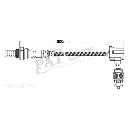 PAT Premium Oxygen/Lambda Sensor Pre-Catalytic Converter/Manifold - EGO-529