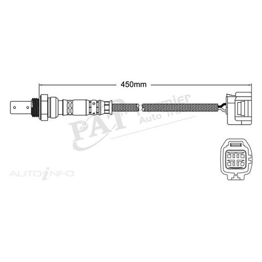 PAT Premium Oxygen/Lambda Sensor Pre-Catalytic Converter/Manifold - EGO-333