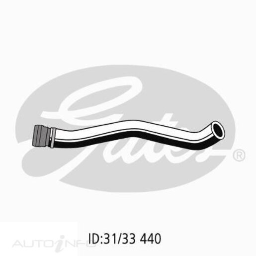 Gates Upper Radiator Hose - 05-2046