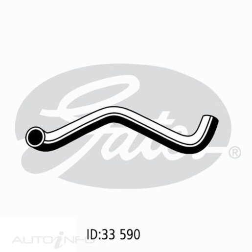 Gates Lower Radiator Hose - 05-2101