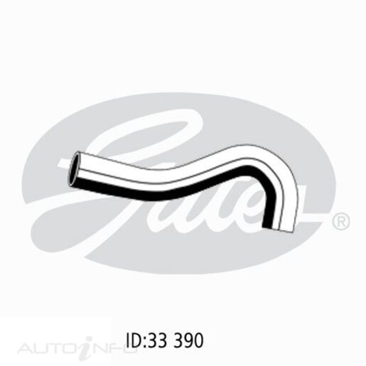 Gates Upper Radiator Hose - 05-1948