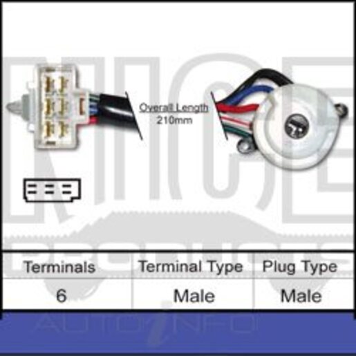 Nice Products Ignition Switch - NC315