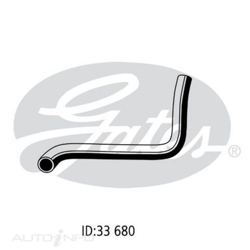 Gates Lower Radiator Hose - 05-2120