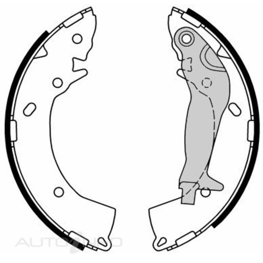 Protex Brake Shoes - Rear - N3302