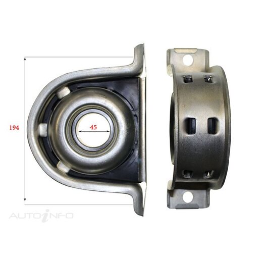 BWS Drive Shaft Centre Support Bearing - HB88509