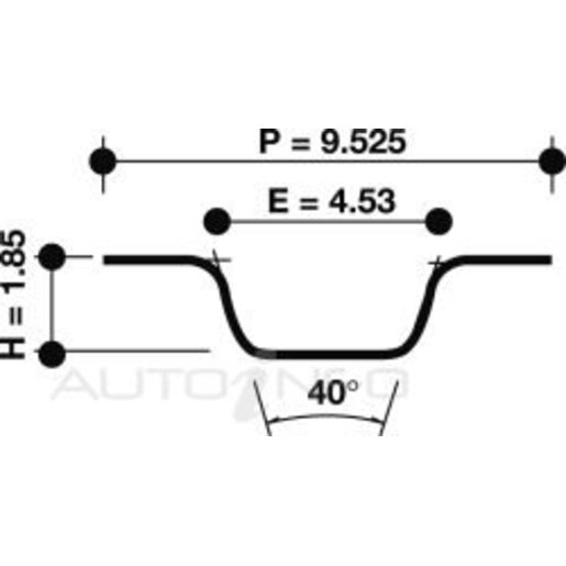 Dayco Timing Belt 084S190 T028 - 94056