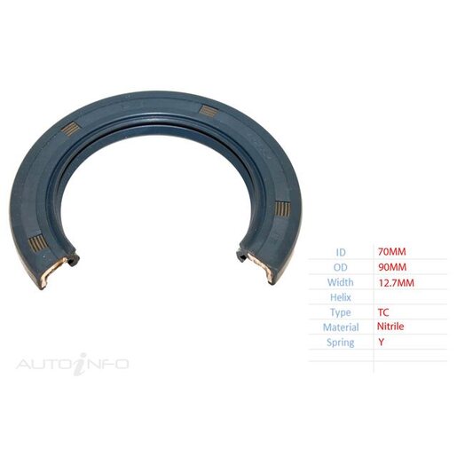 BWS Crankshaft Rear Seal (Rear Main Seal) - 401825N