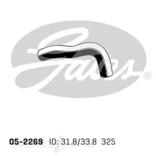 Gates Upper Radiator Hose - 05-2269