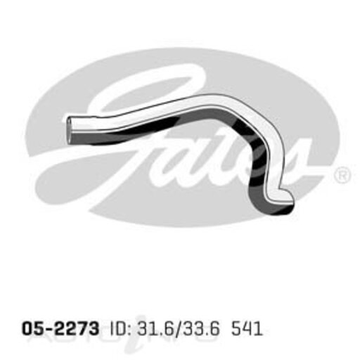 Gates Upper Radiator Hose - 05-2273