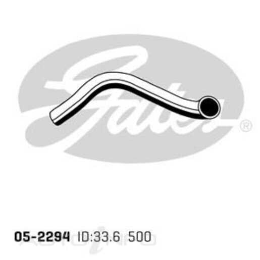 Gates Lower Radiator Hose - 05-2294