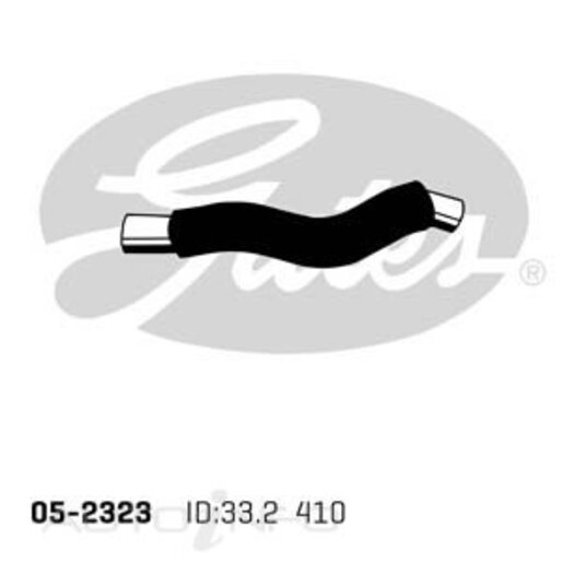 Gates Upper Radiator Hose - 05-2323