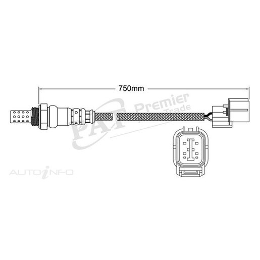 PAT Premium Oxygen/Lambda Sensor Pre-Catalytic Converter/Manifold - EGO-323