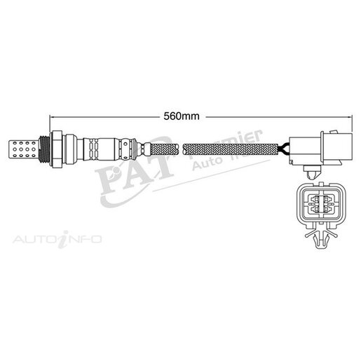 PAT Premium Oxygen/Lambda Sensor Pre-Catalytic Converter/Manifold - EGO-532