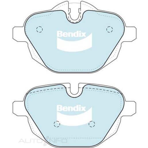 Bendix Rear Brake Pads - DB2225-EURO+