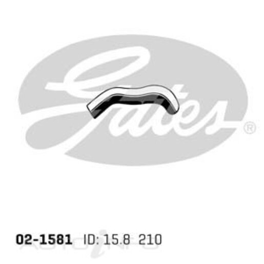 Gates Heater Hose - 02-1581