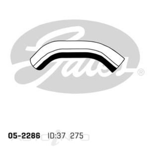 Gates Lower Radiator Hose - 05-2286