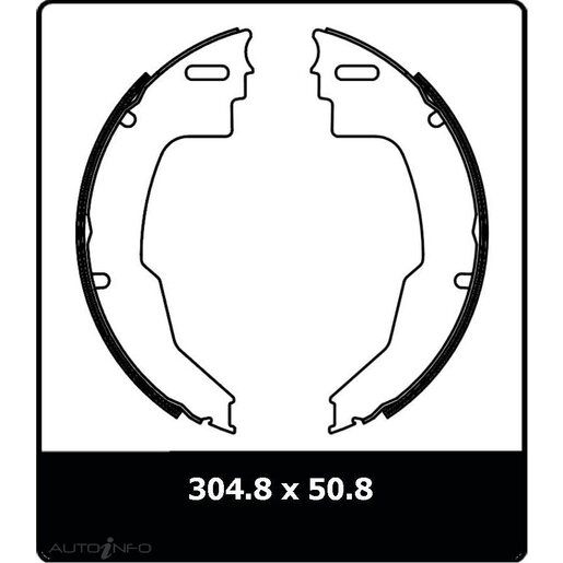 Protex Brake Shoes - N3233