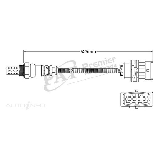 PAT Premium Oxygen/Lambda Sensor Pre-Catalytic Converter/Manifold - EGO-750