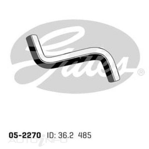 Gates Lower Radiator Hose - 05-2270