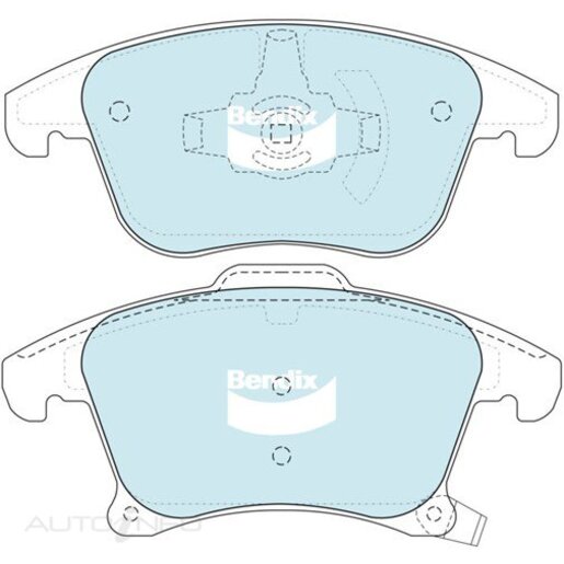 Bendix Front Brake Pads - DB2405-GCT