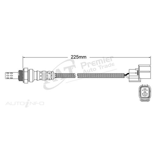 PAT Premium Oxygen/Lambda Sensor Pre-Catalytic Converter/Manifold - EGO-127