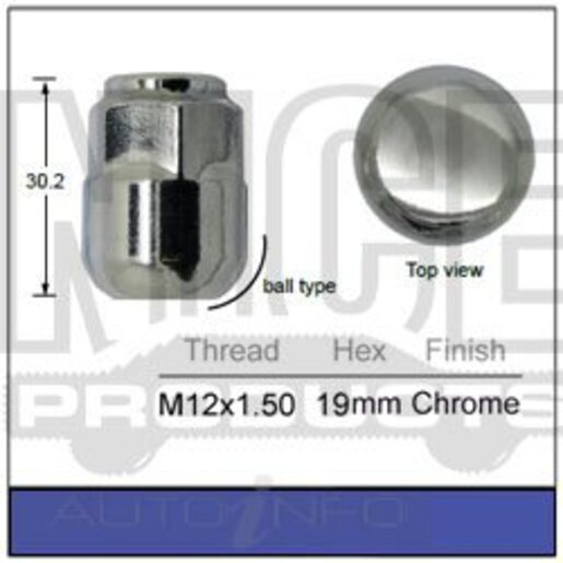 Nice Products Wheel Nut - BB330C