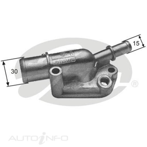 Gates OE Integrated Thermostat Housing - TH09282G1