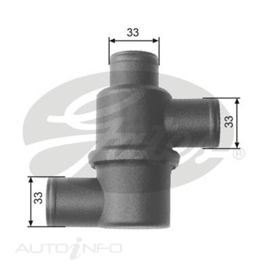 Gates Thermostat & Housing Assembly - TH15380