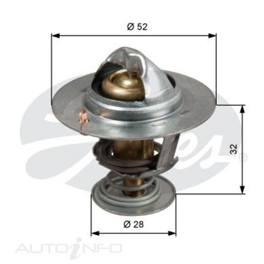 Gates Thermostat & Housing Assembly - TH50292G1