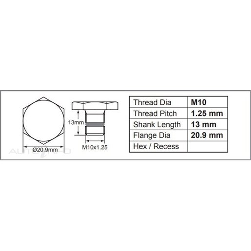 SmartO Sump Plugs - R28BP1