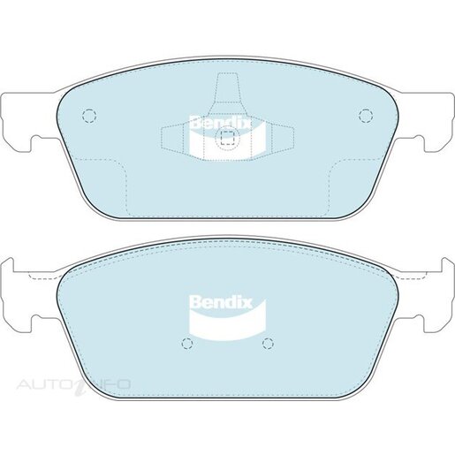 Bendix Front Brake Pads - DB2353-GCT