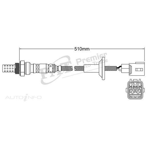 PAT Premium Oxygen/Lambda Sensor Pre-Catalytic Converter/Manifold - EGO-597