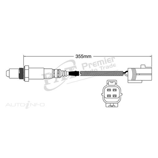 PAT Premium Oxygen/Lambda Sensor Pre-Catalytic Converter/Manifold - EGO-629