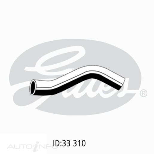 Gates Lower Radiator Hose - 05-1949