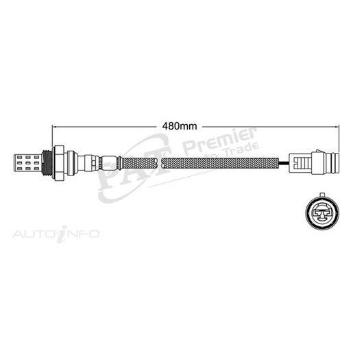 PAT Premium Oxygen/Lambda Sensor Pre-Catalytic Converter/Manifold - EGO-397