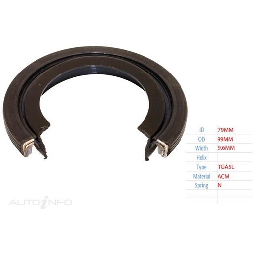 BWS Crankshaft Rear Seal (Rear Main Seal) - 461397P