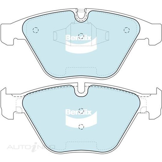 Bendix Front Brake Pads - DB2194-EURO+