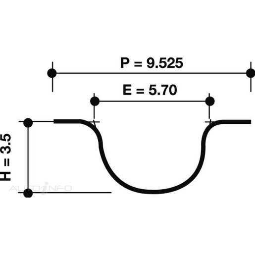 Dayco Timing Belt 153SP290HT T167 - 941037