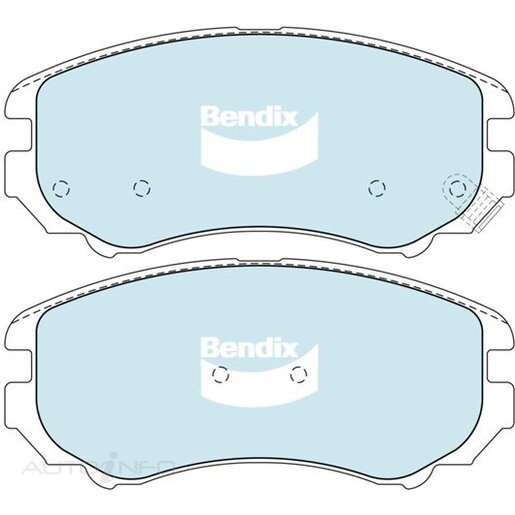 Bendix Ceramic Front Brake Pads - DB1504-GCT