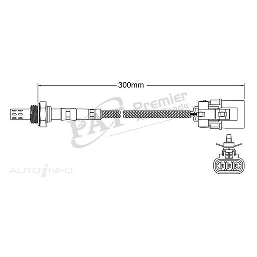 PAT Premium Oxygen/Lambda Sensor Pre-Catalytic Converter/Manifold - EGO-748