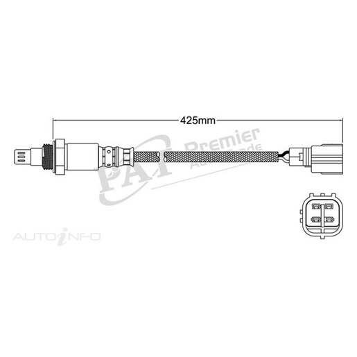 PAT Premium Oxygen/Lambda Sensor Pre-Catalytic Converter/Manifold - EGO-753