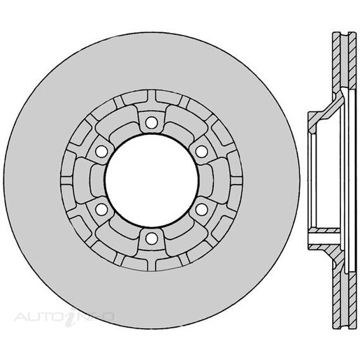 IBS Front Disc Rotor - BR229