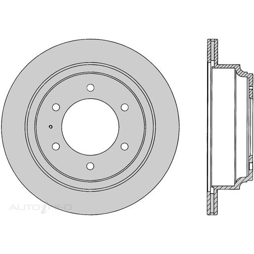 IBS Rear Disc Rotor - BR841