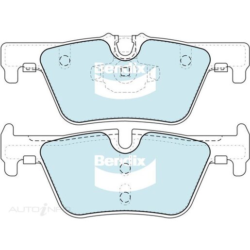 Bendix Rear Brake Pads - DB2224-EURO+