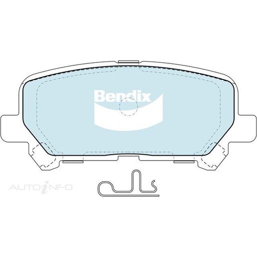 Bendix Rear Brake Pads - DB2368-4WD