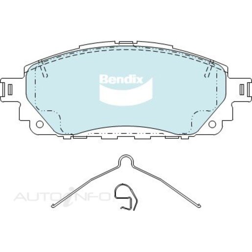 Bendix HD Front Brake Pads - DB2396-HD