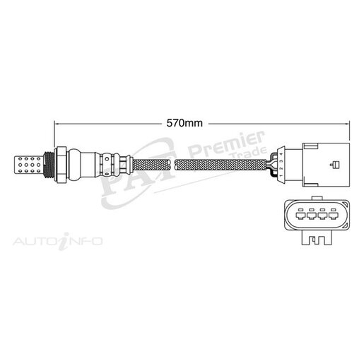 PAT Premium Oxygen/Lambda Sensor Pre-Catalytic Converter/Manifold - EGO-306