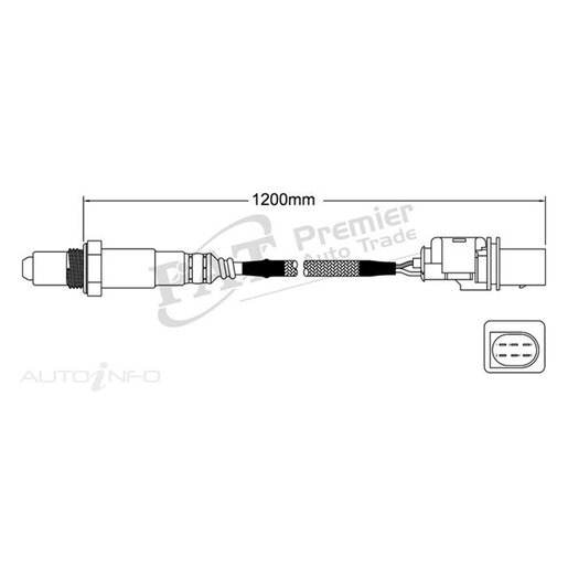 PAT Premium Oxygen/Lambda Sensor Pre-Catalytic Converter/Manifold - EGO-569